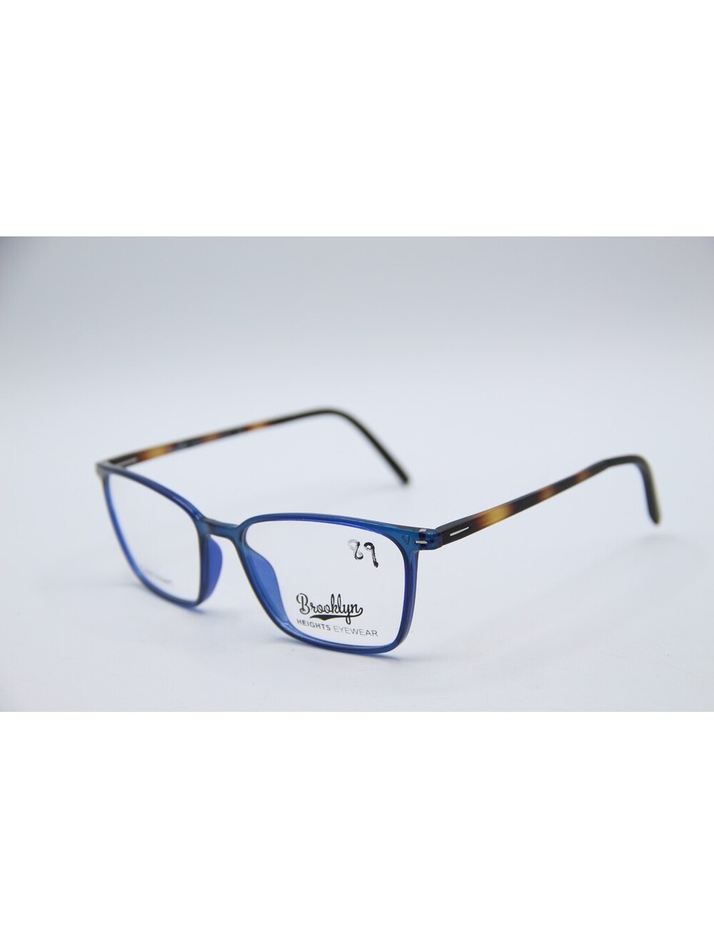 Brooklyn Heights Eyewear Ultem Peyton Blue Demi Authentic Eyeglasses 53-16-140